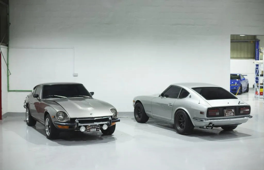 Classic Datsun Z cars at Kanzen Motorsports